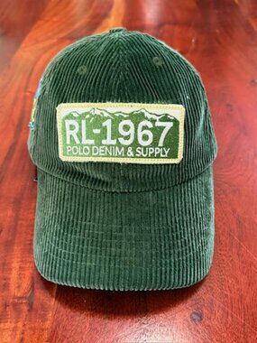 NWT POLO RALPH LAUREN DENIM & SUPPLY 1 OF 1 LICENSE PLATE ANGLING PATCH CAP